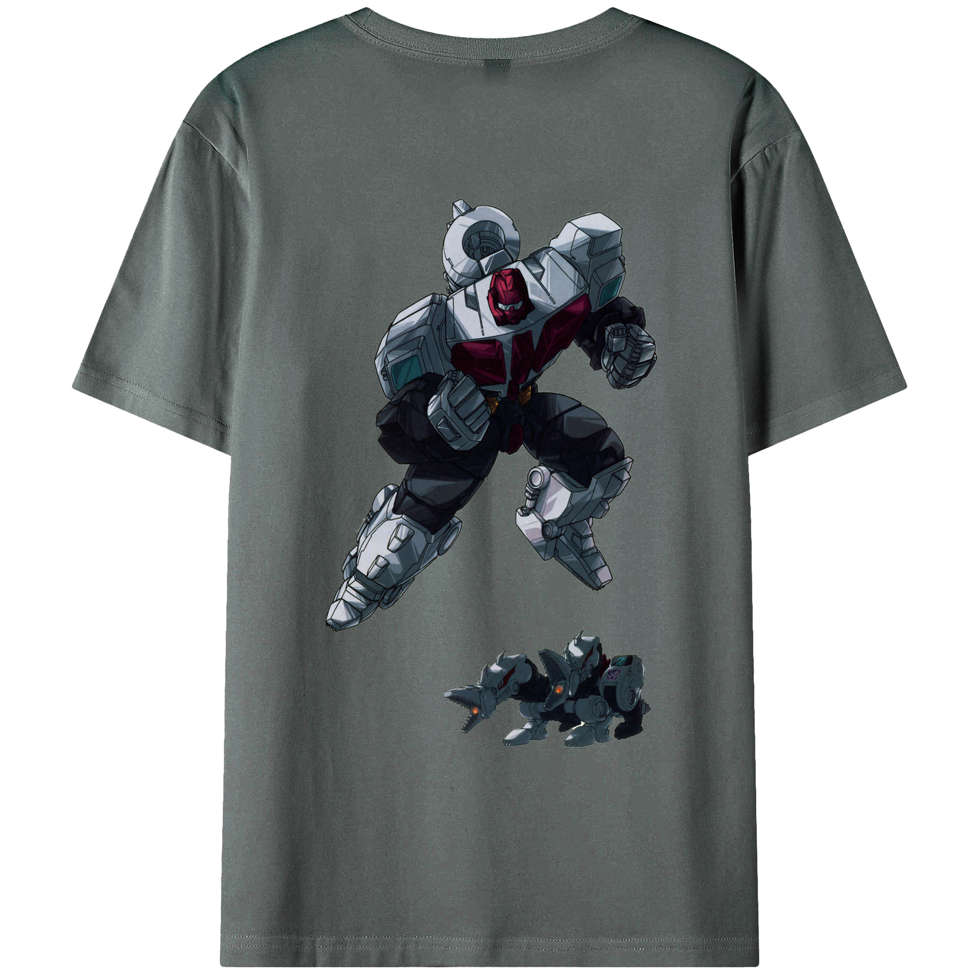 （画像用）  綿100％ メンズ半袖Tシャツ（バックプリント） 通気性